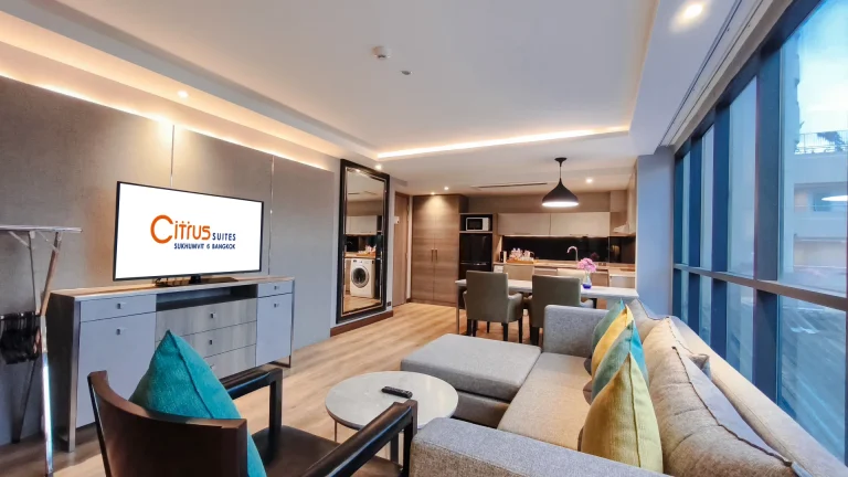 Looking for a Bangkok Long Stay Hotel? Explore Urban Suites at Citrus Suites Sukhumvit 6 2 Grande Suite 2
